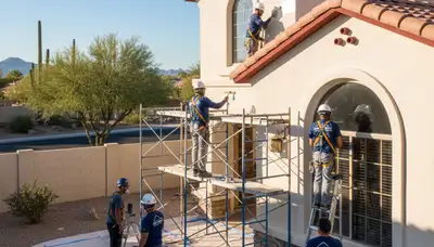 Professional painting contractor serving Glendale, AZ for residential and commercial projects