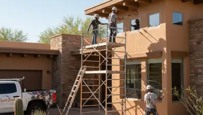 Glendale, AZ painting contractor providing professional interior and exterior painting services