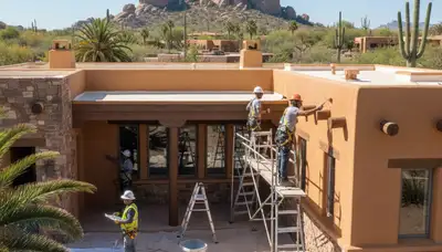 Painting contractor in Glendale, AZ providing professional interior and exterior painting services