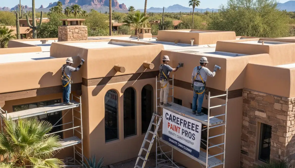 Painting contractor in Glendale, AZ providing professional residential and commercial painting services