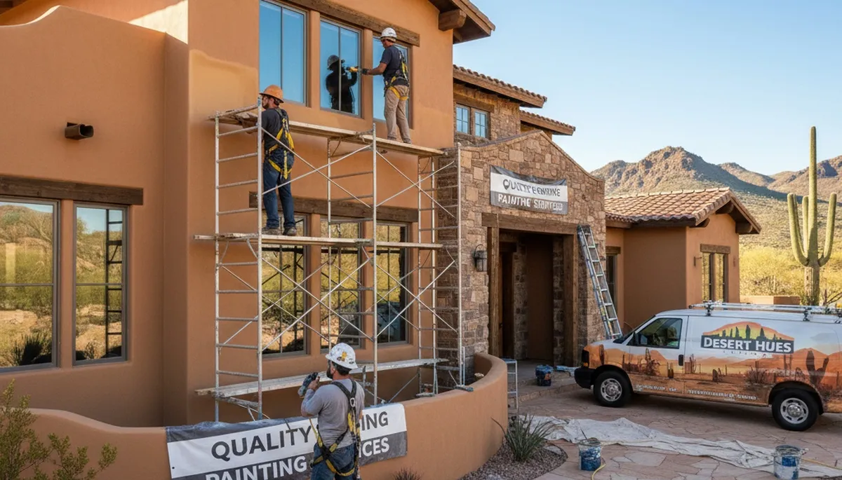 Glendale, AZ painting contractor serving homes and businesses with professional interior and exterior painting