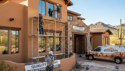 Glendale, AZ painting contractor serving homes and businesses with professional interior and exterior painting