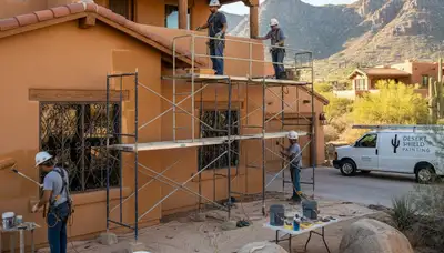 Painting contractor in Glendale, AZ providing professional interior and exterior painting services