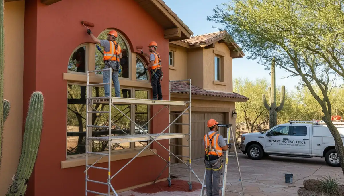 Painting contractor in Glendale, AZ providing professional interior and exterior painting services