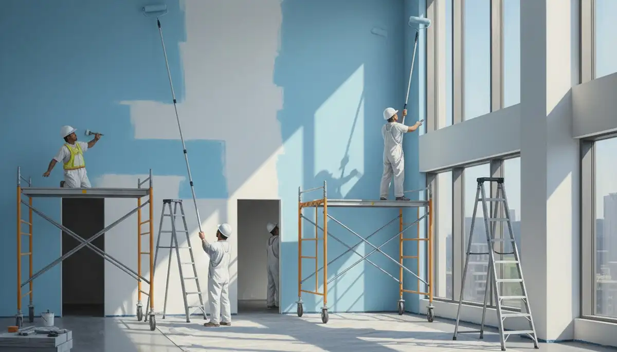 Commercial painting in Glendale, AZ for durable, sun-resistant business exterior finishes