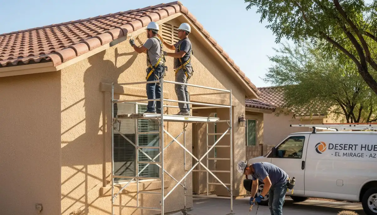 Painting contractor in Glendale, AZ providing professional residential and commercial painting services