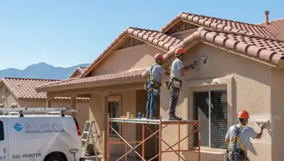 Painting contractor in Glendale, AZ providing professional interior and exterior painting services