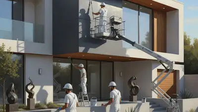 Professional house painting service in Glendale, AZ with durable exterior coatings