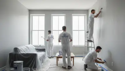 Interior house painting in Glendale, AZ by Glendale Paint Pros delivering clean, durable finishes