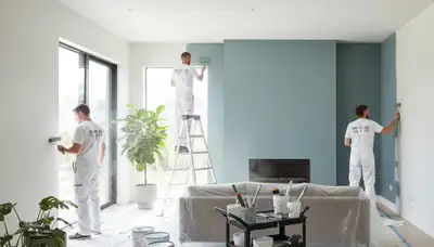 Glendale, AZ interior house painting by professional painters with clean, durable finishes
