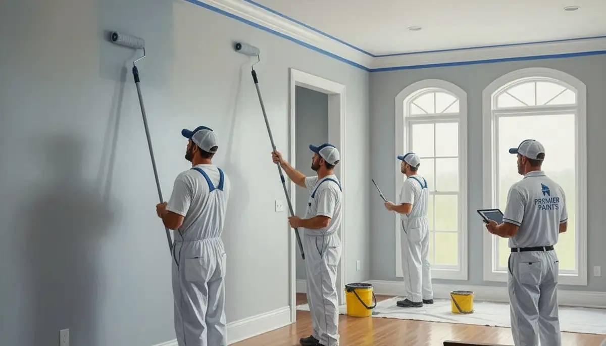Interior house painting in Glendale, AZ by Glendale Paint Pros