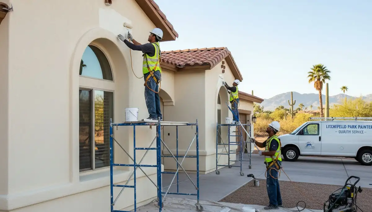 Professional painting contractor in Glendale, AZ for interior and exterior home painting services
