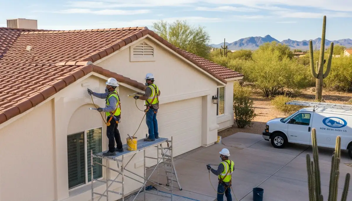 Painting contractor in Glendale, AZ providing professional interior and exterior painting services