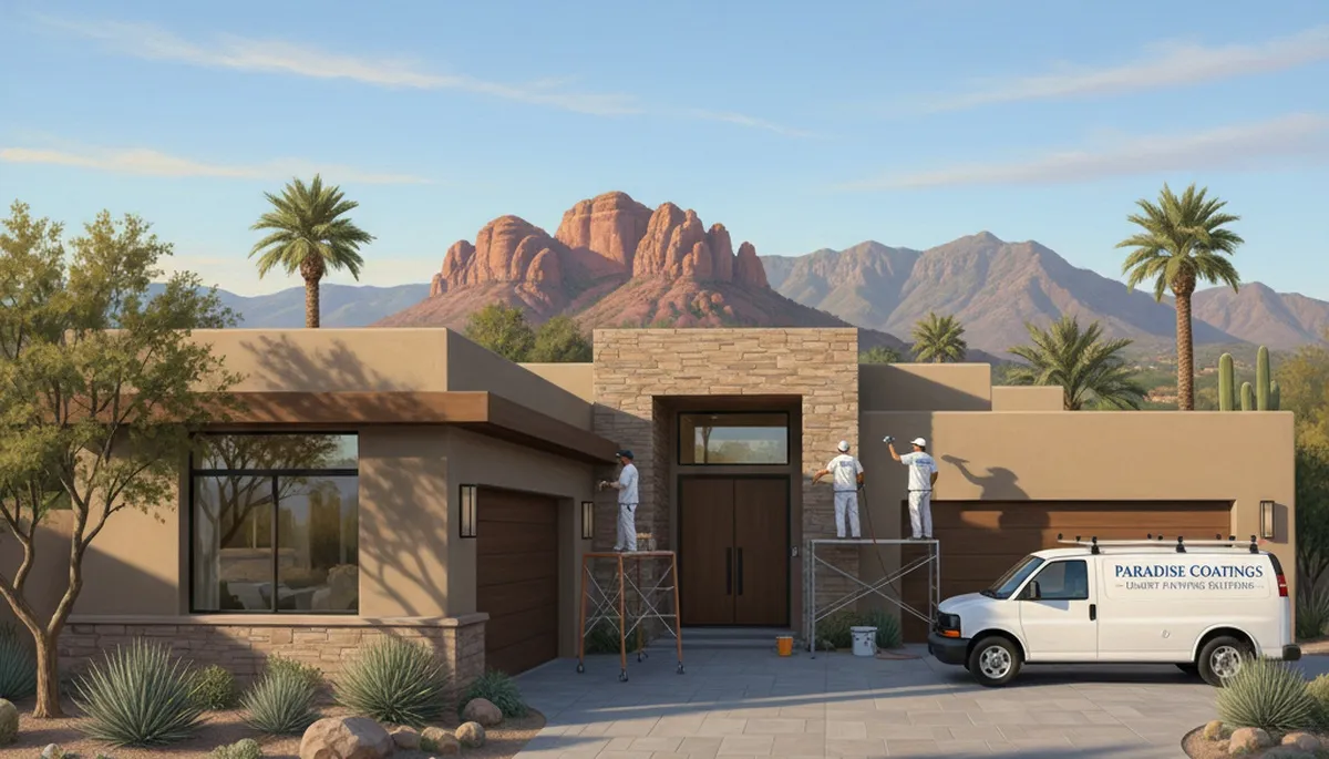 Painting contractor in Glendale, AZ providing professional interior and exterior house painting services