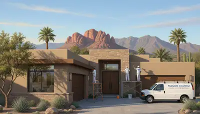 Painting contractor in Glendale, AZ providing professional interior and exterior house painting services