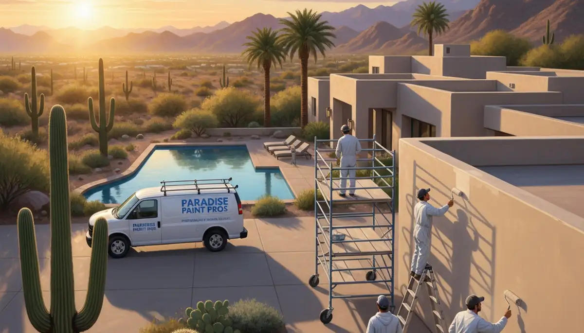 Professional painting contractor serving Glendale, AZ for interior and exterior home painting services