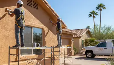 Professional painting contractor serving Glendale, AZ for residential and commercial projects