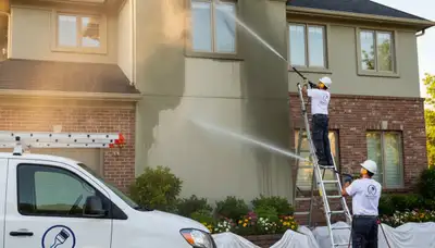 Pressure cleaning service in Glendale, AZ for removing desert dust and hard water buildup