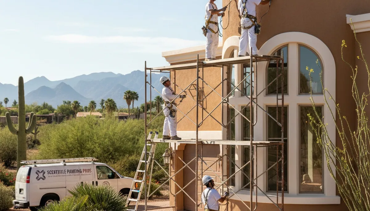 Professional painting contractor in Glendale, AZ serving residential and commercial painting projects