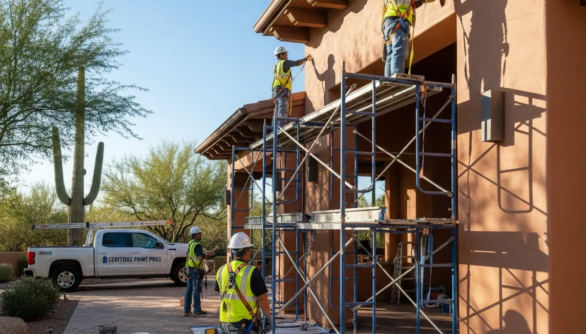 Painting contractor in Glendale, AZ providing professional interior and exterior painting services