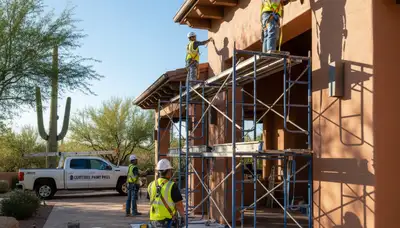 Painting contractor in Glendale, AZ providing professional interior and exterior painting services
