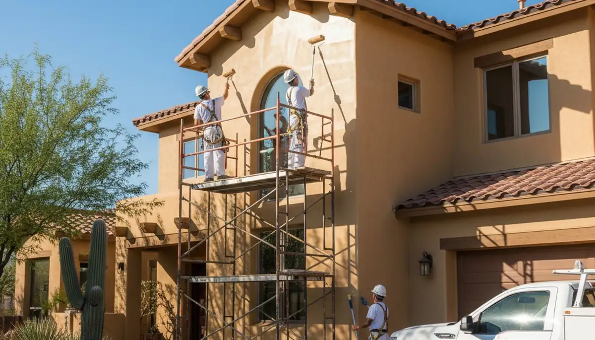 Professional painting contractor serving Glendale, AZ for interior and exterior painting services