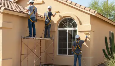 Painting contractor serving Glendale, AZ for interior and exterior home painting services