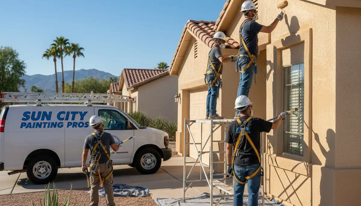 Painting contractor serving Glendale, AZ for interior and exterior home painting services