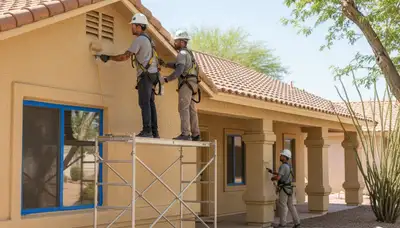 Painting contractor serving Glendale, AZ for interior and exterior house painting projects