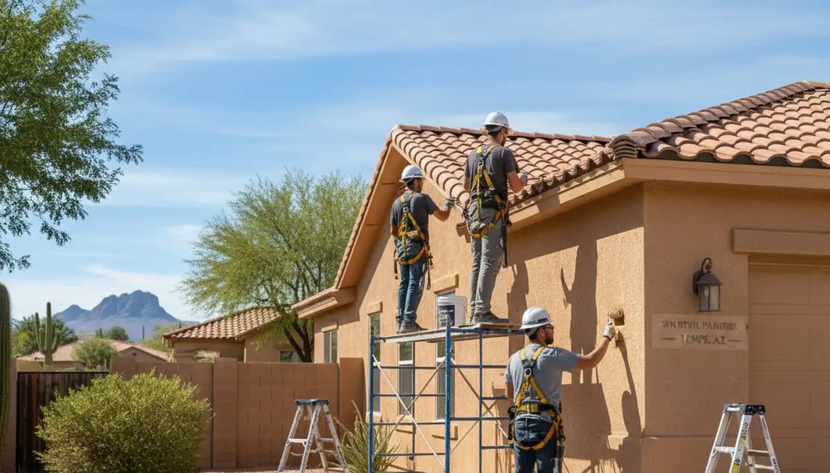 Professional painting contractor in Glendale, AZ providing interior and exterior house painting services