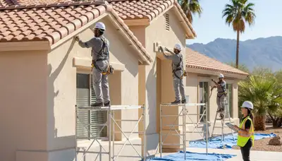 Professional painting contractor in Glendale, AZ serving residential and commercial projects