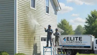 Vinyl siding pressure cleaning in Glendale, AZ for a clean, well-kept exterior by Glendale Paint Pros