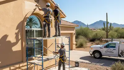 Painting contractor in Glendale, AZ delivering professional interior and exterior painting services