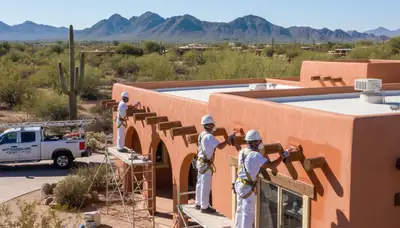 Painting contractor in Glendale, AZ providing professional interior and exterior painting services