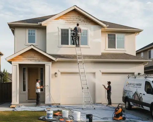 Exterior repainting for sun-damaged homes in Glendale, AZ by professional painters