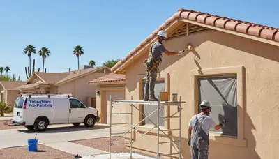 Painting contractor in Glendale, AZ providing professional interior and exterior painting services